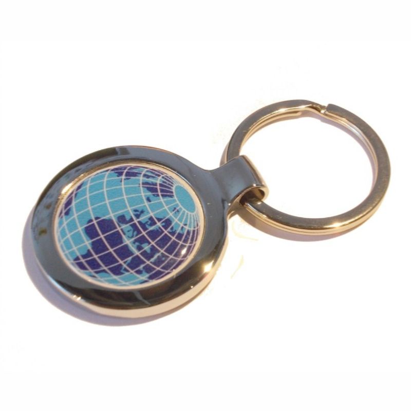 Keyring Blank Round 27mm and printed dome